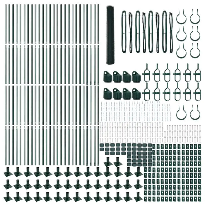 Palo della recinzione Verde 100 x 1,2 m (rete da 25 mm)