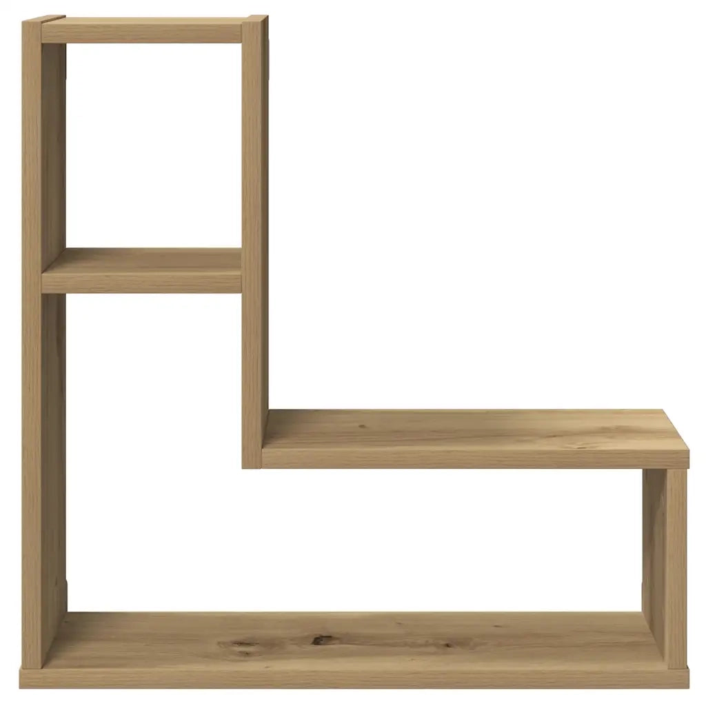 Mensole Parete a Cubo 2 pz Artigianale 50x15x50 cm Truciolato 856605