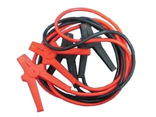 CAVI COLLEGAMENTO BATTERIA AUTO PINZE RIVESTITE  mt.4,5, 480A, cavo interno mm2 35    EXCEL