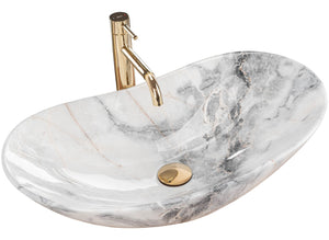 Lavabo Da Appoggio Rea Royal Granit
