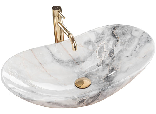 Lavabo Da Appoggio Rea Royal Granit