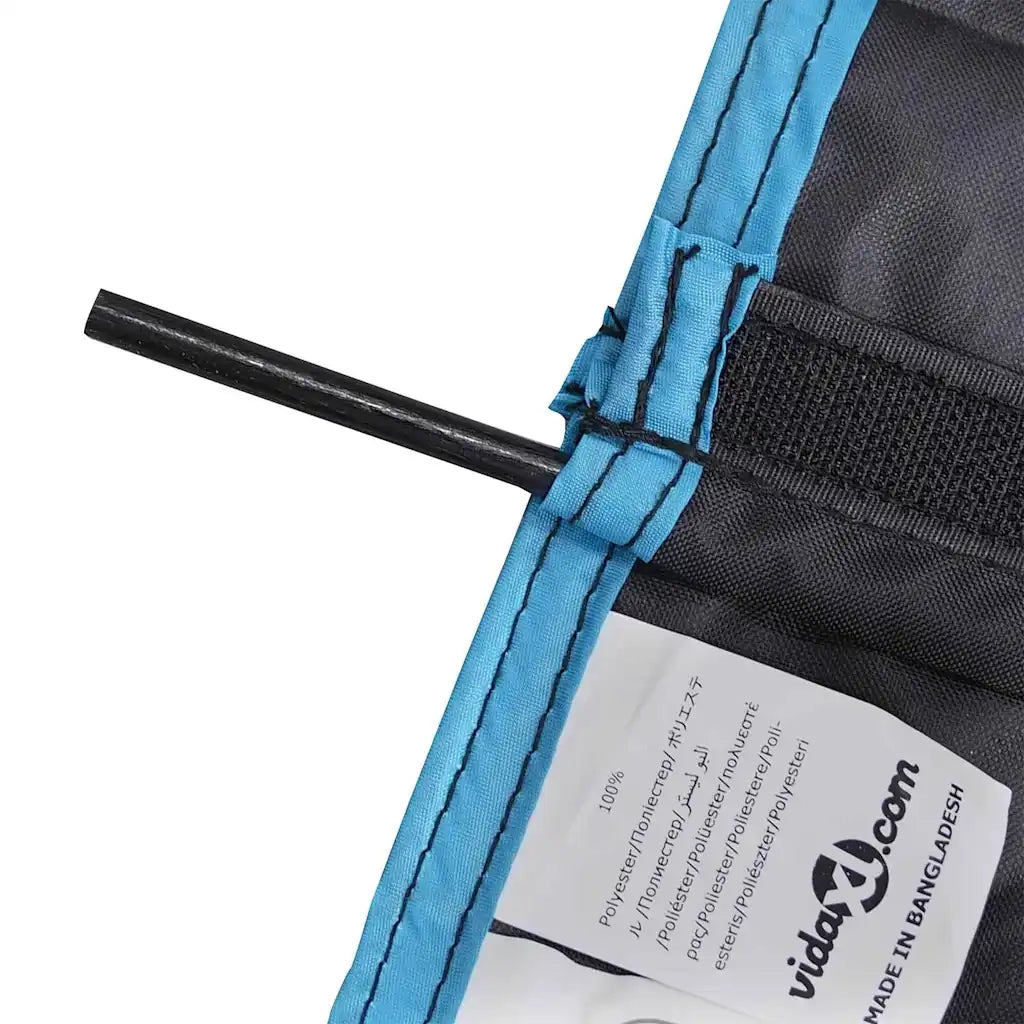 Sacchetto per Stoccaggio Nero e Blu 63,5 x 40 cm Oxford CFW6974753
