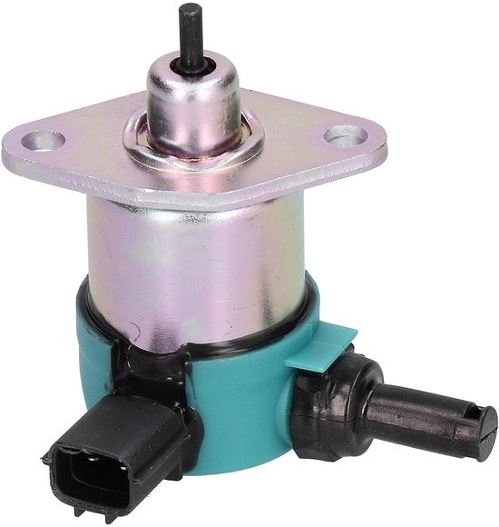 Accessorio di chiusura carburante 12V - Solenoide - Valvola di scarico - Accessorio - Modelli Kubota - Acciaio di alta qualità - Solenoide