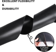 Pneumatici in neoprene - antiscivolo, duraturi - 1 pezzo - nero