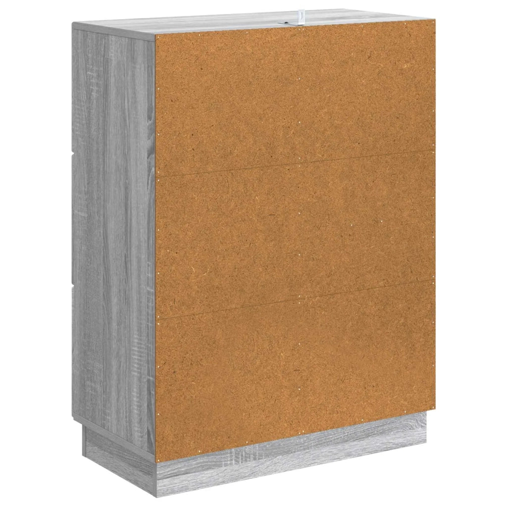 Credenza Grigio Sonoma 66 x 34,5 x 87 cm Legno ingegnerizzato 895321
