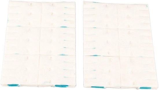 Set di Spugne per il Water di Toilette con 12 Stuks - Pannelli di Ricambio - Spugna per il Water di Toilette - Materiale Sicuro - Dispositivo di Pulizia Autonomo - Adatto per Vasche da Bagno e Specchi - Pannelli per il Water di Toilette
