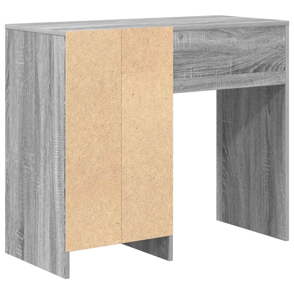 Scrivania Grigio Sonoma 90 x 37.5 x 75 cm Legno multistrato 869495