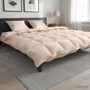 Set di Piumoni 2 pz 260 x 240 cm Kapok e Poliestere Beige 3432068