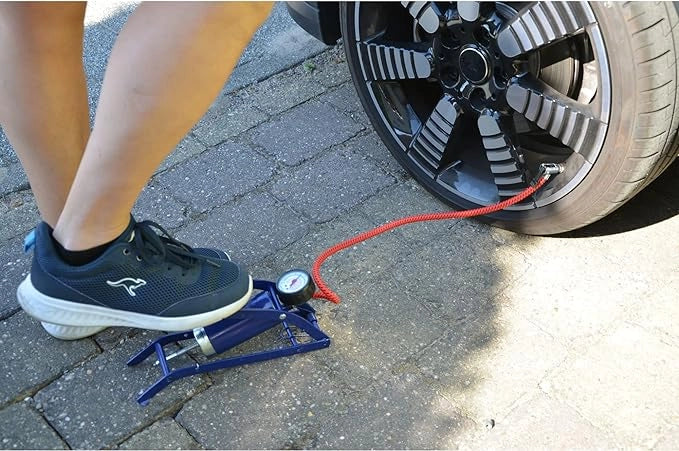 POMPA A PEDALE pressione max 7 bar