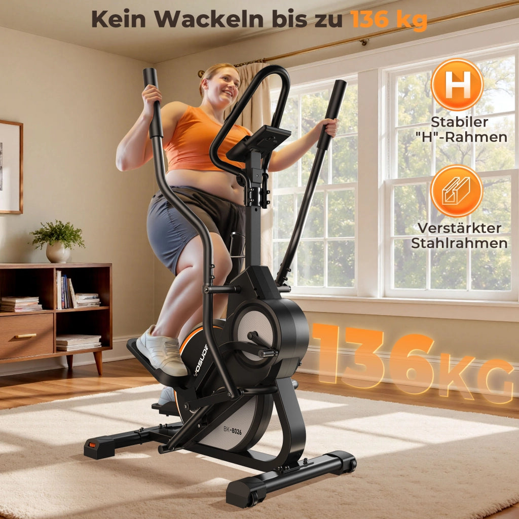 Ellittica 3 in 1 ¨C Zephmum ¨C Crosstrainer Magnetico con Monitor LCD