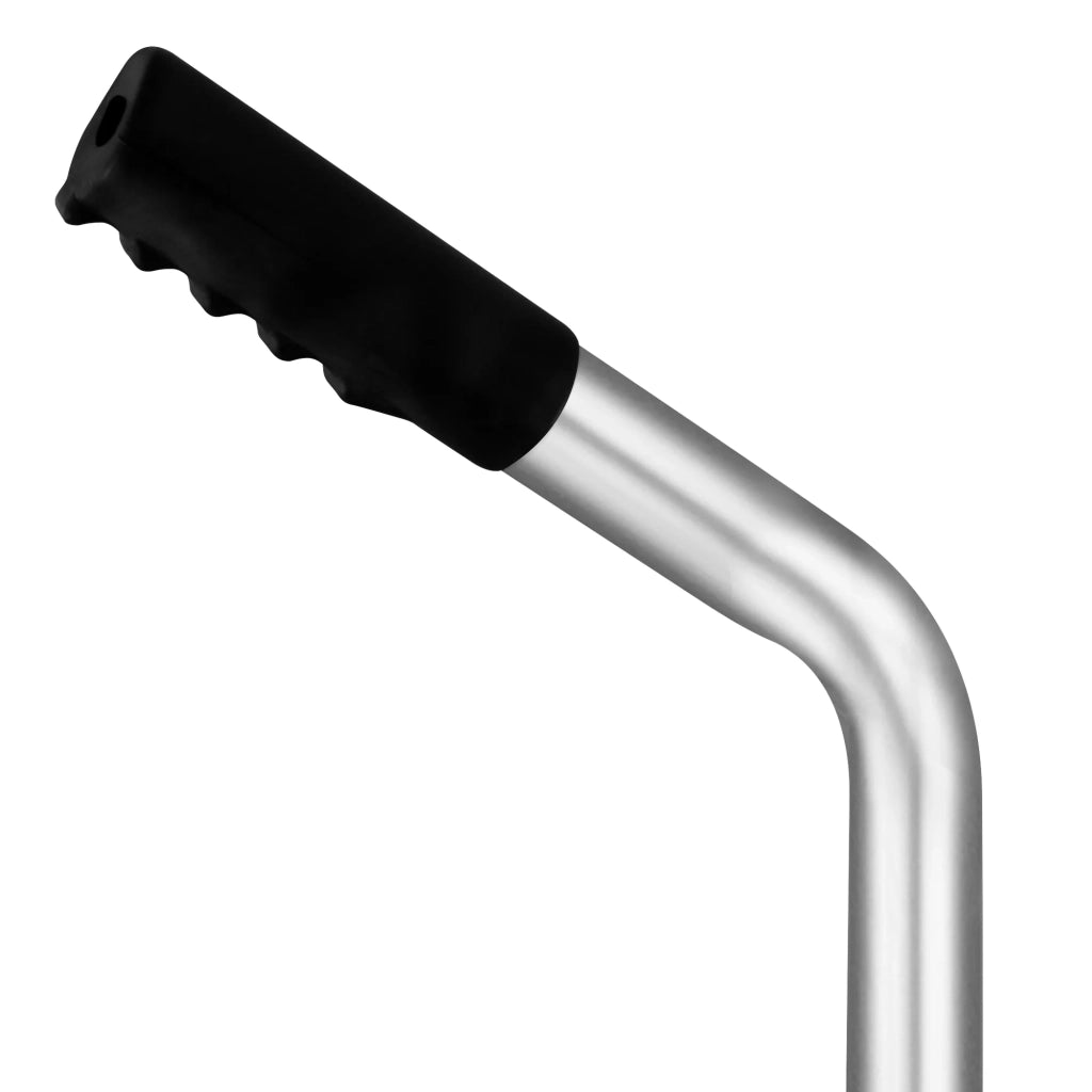 Livellatrice 50cm Rastrello Livellatore Acciaio Verde 1,9m Manico Estensibile Erba