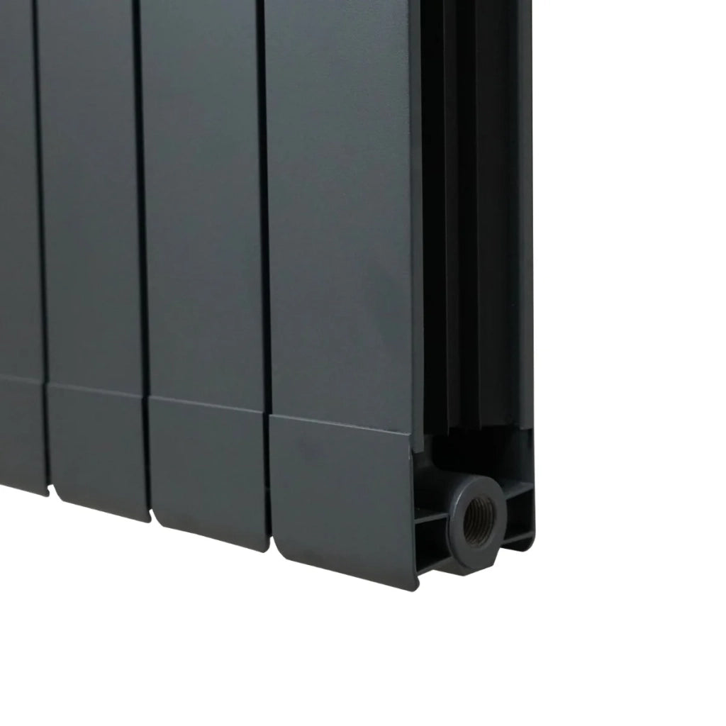 Radiatore in Alluminio in Verticale Grigio Antracite 1800mm x 395mm