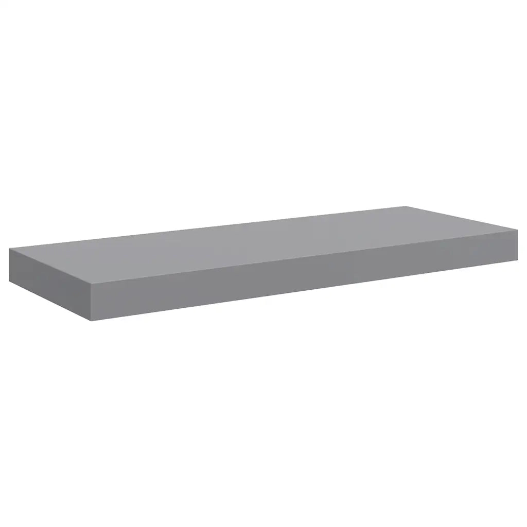 Scaffale a Parete Grigio 60x23,5x3,8 cm in MDF 323853