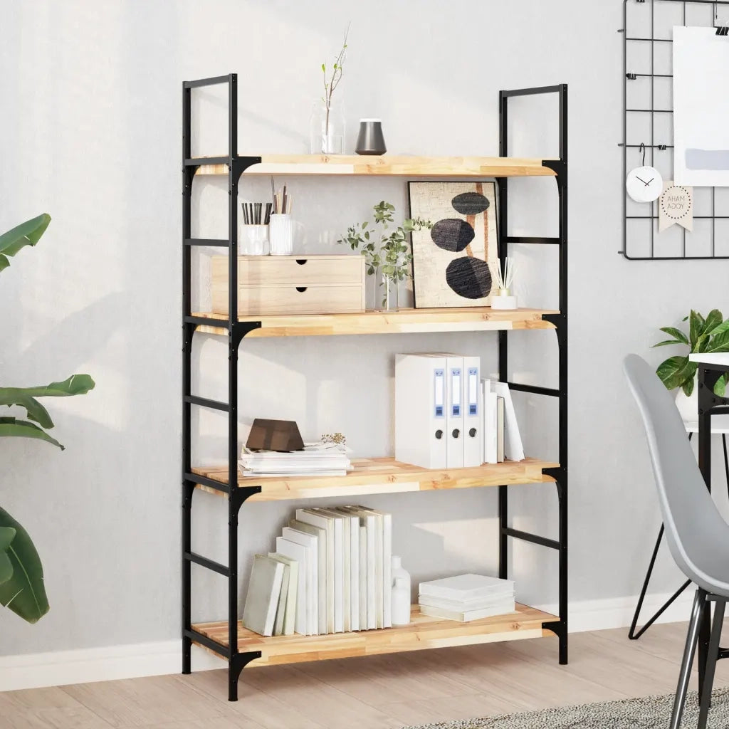 vidaXL Ripiano a Parete 80x30x4 cm Legno Massello Acacia Non Trattato