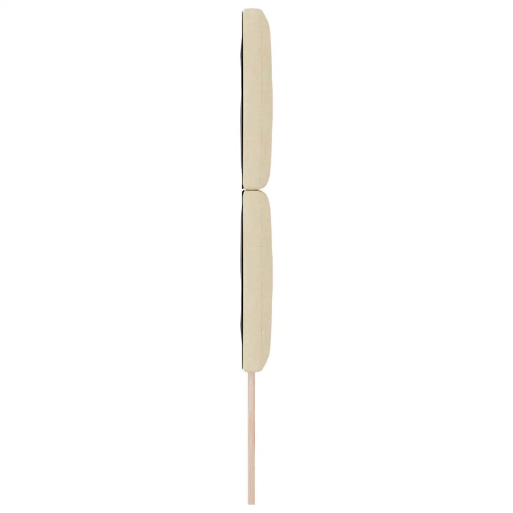 Testiera LED Crema 80 cm Tessuto 3338480