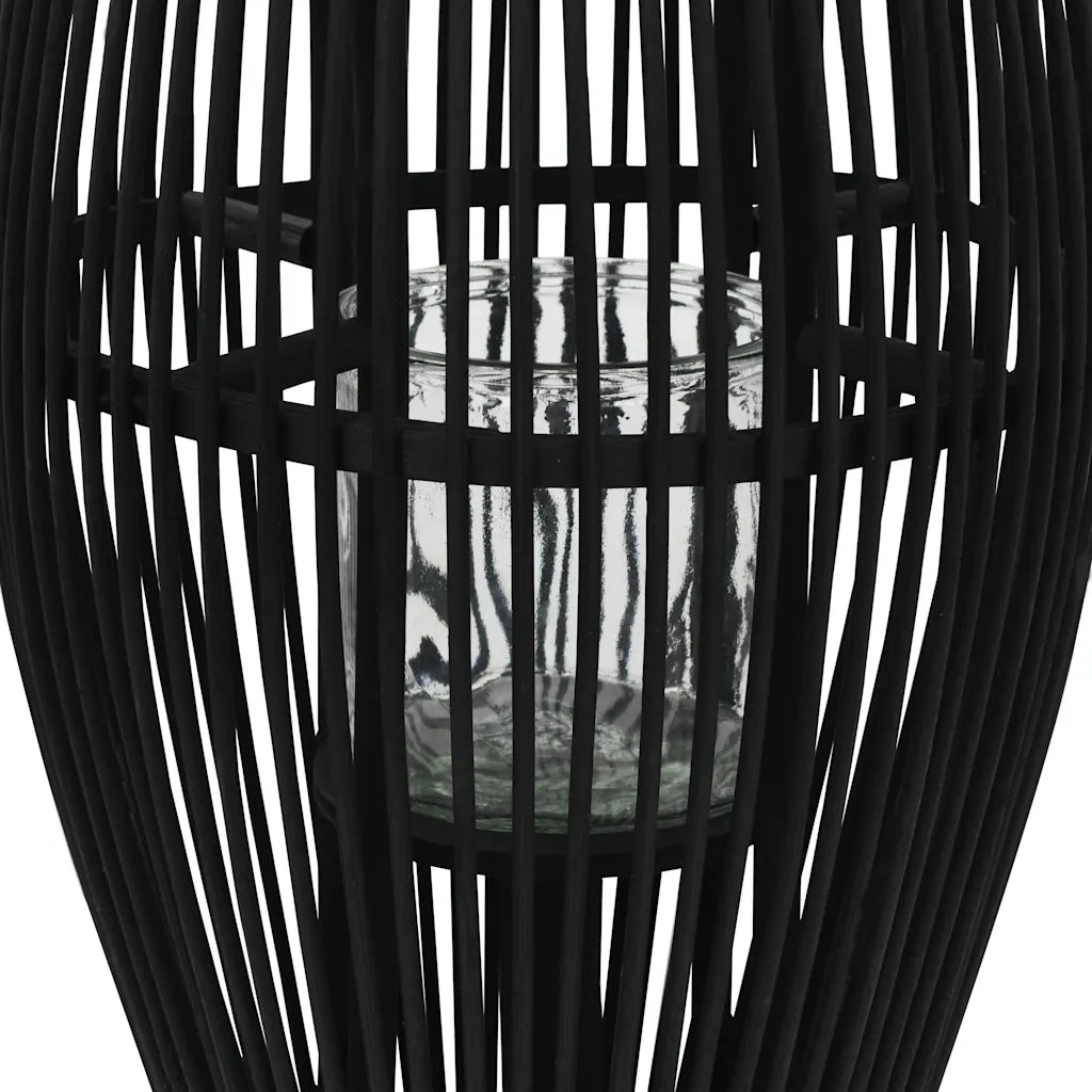 Supporto per Lanterna a Sospensione in Bamb¨´ 60 cm Nero CFW1985485