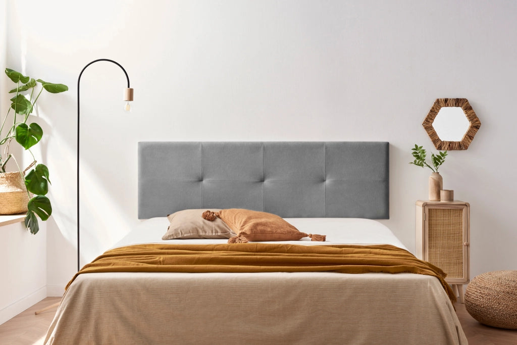 Testiera Imbottita ALTEA Acualine 90x50x5 cm - Moonia