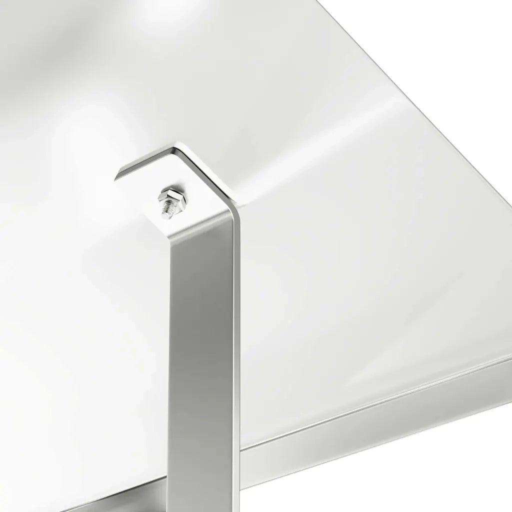 vidaXL Cappa Camino Argento 50 x 50 x 37 cm Acciaio inossidabile