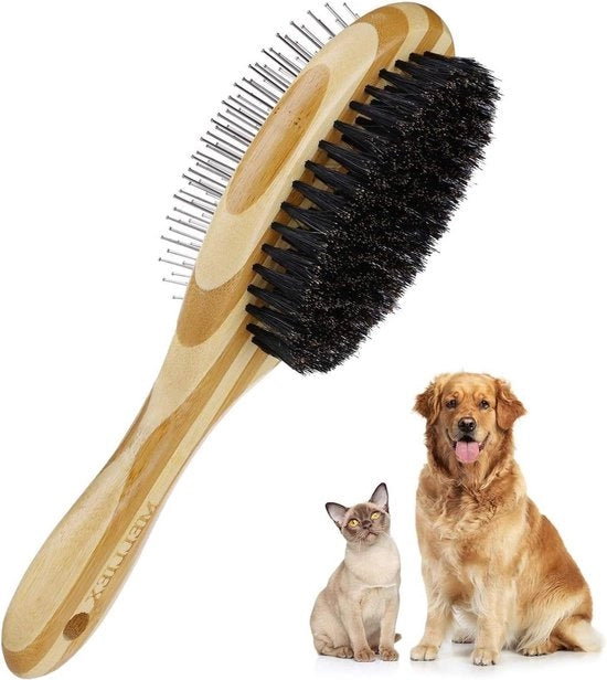 Borsetta a doppia faccia per cani e gatti con pelo lungo o corto