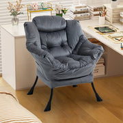 Poltrona Relax con Struttura in Metallo e Taschino Laterale ¨C MINIMAL ¨C Design Moderno