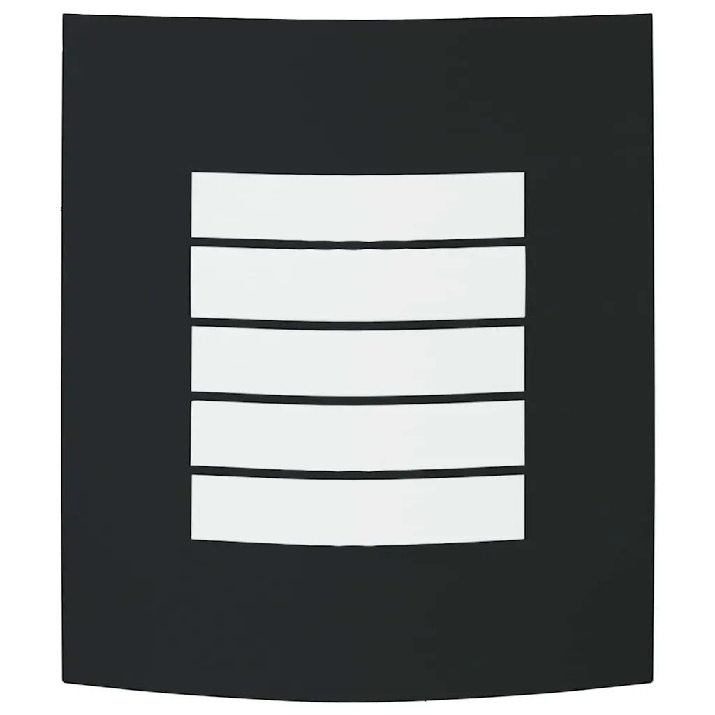 Lampada da Parete Esterna 2 pz Nero 23.5 x 9 x 26 cm CFW9699291