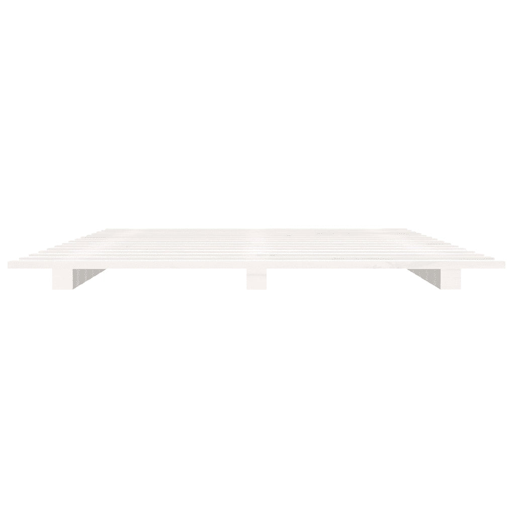 Giroletto Bianco 140x200 cm in Legno Massello di Pino cod mxl 58844