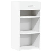 Buffet credenza cassettiera mobiletto mobile contenitore organizer per cucina soggiorno salotto 45 x 42,5 x 93 cm legno ingegnerizzato bianco 02_0030315