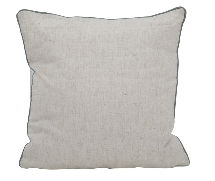 Cuscino Cactus 45x45 cm Poliestere Bianco e Verde