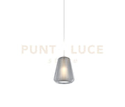 DOUBLE SKIN SOSPENSIONE IN VETRO 1 LUCE ATTACCO E27 ROSONE ACQUISTABILE SEPARATAMENTE 1176 GAMMA FUME