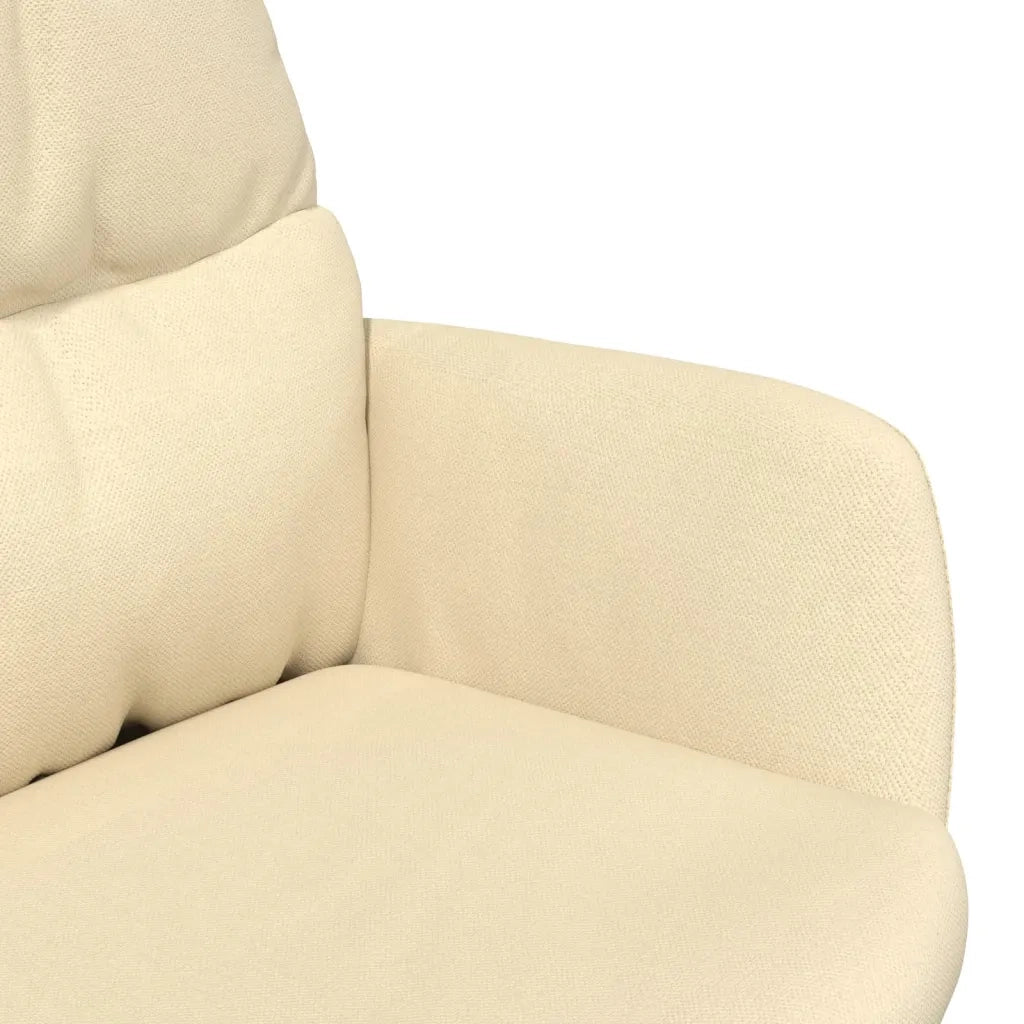 Sedia Relax Crema in Tessuto cod mxl 14259