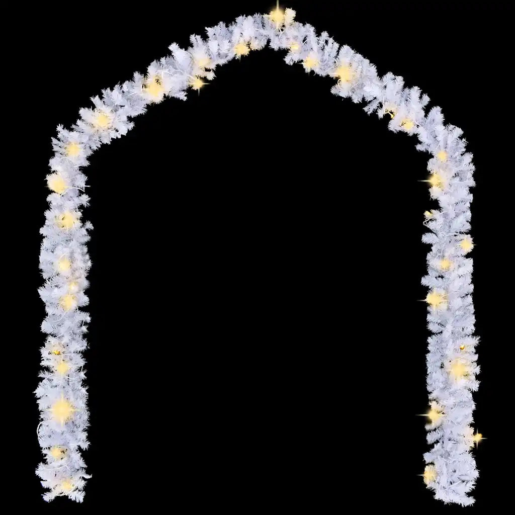Ghirlanda Natalizia con Luci a LED 20 m Bianca CFW6599606