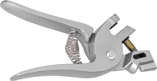 Applicatore di oormerke per bestiame con alta resistenza - Oormerke applicatore - In acciaio inossidabile - Duraturo - Per bovini/pecore - Elevata elasticità - Marcatore di bestiame