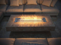 Camino a Bioetanolo da Incasso 120x32 cm Insert 1200 in Acciaio Inox