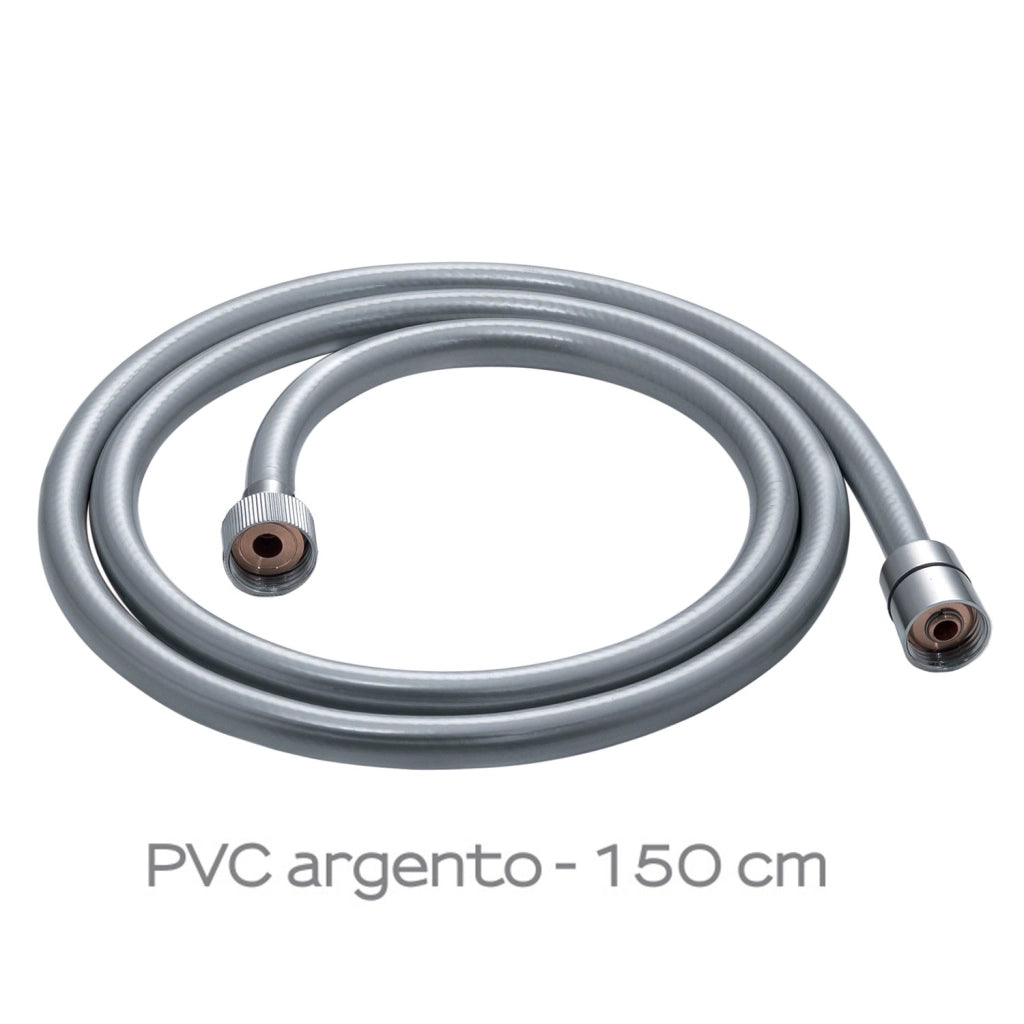 Set doccia 5 pezzi HIGH PRO 06 Gedy in ottone  D. 20cm - Cromato