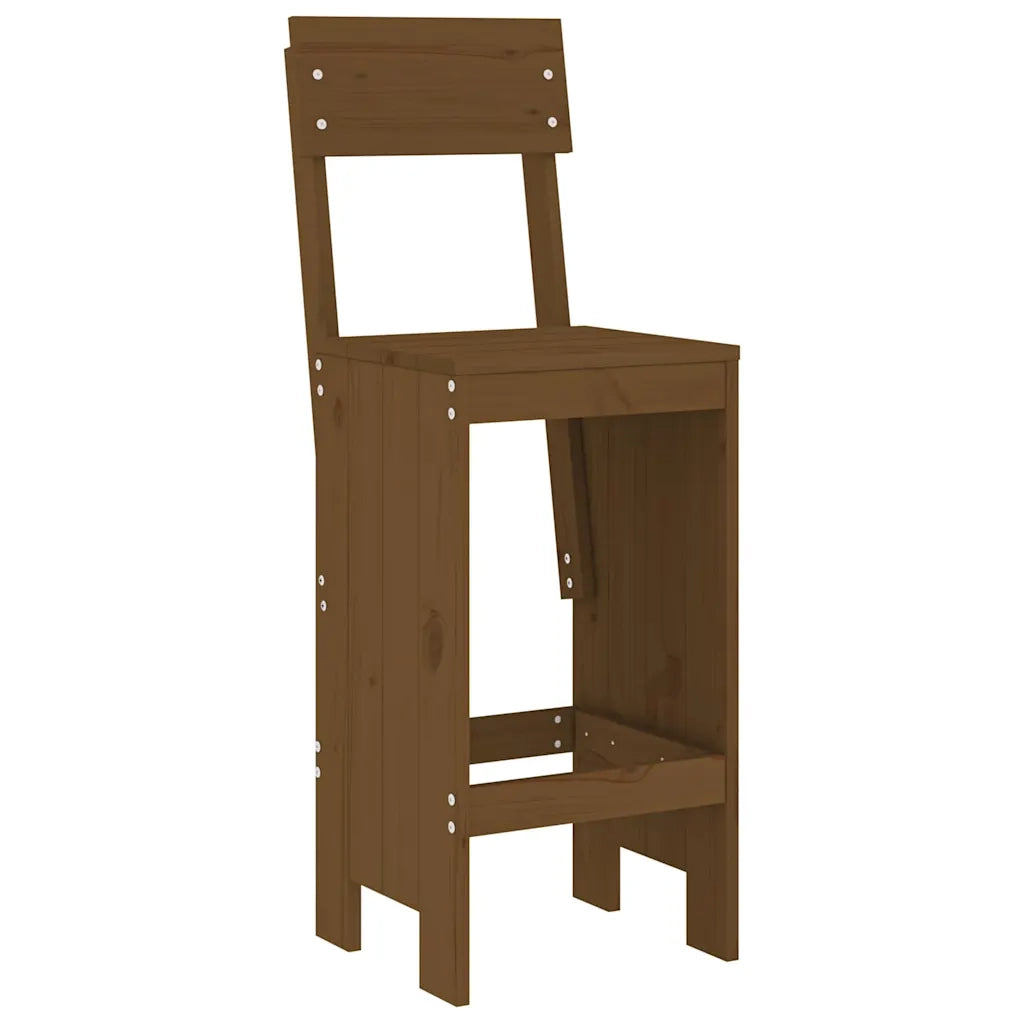 Set Bar da Giardino 5 pz ambra in Legno Massello di Pino 3157808
