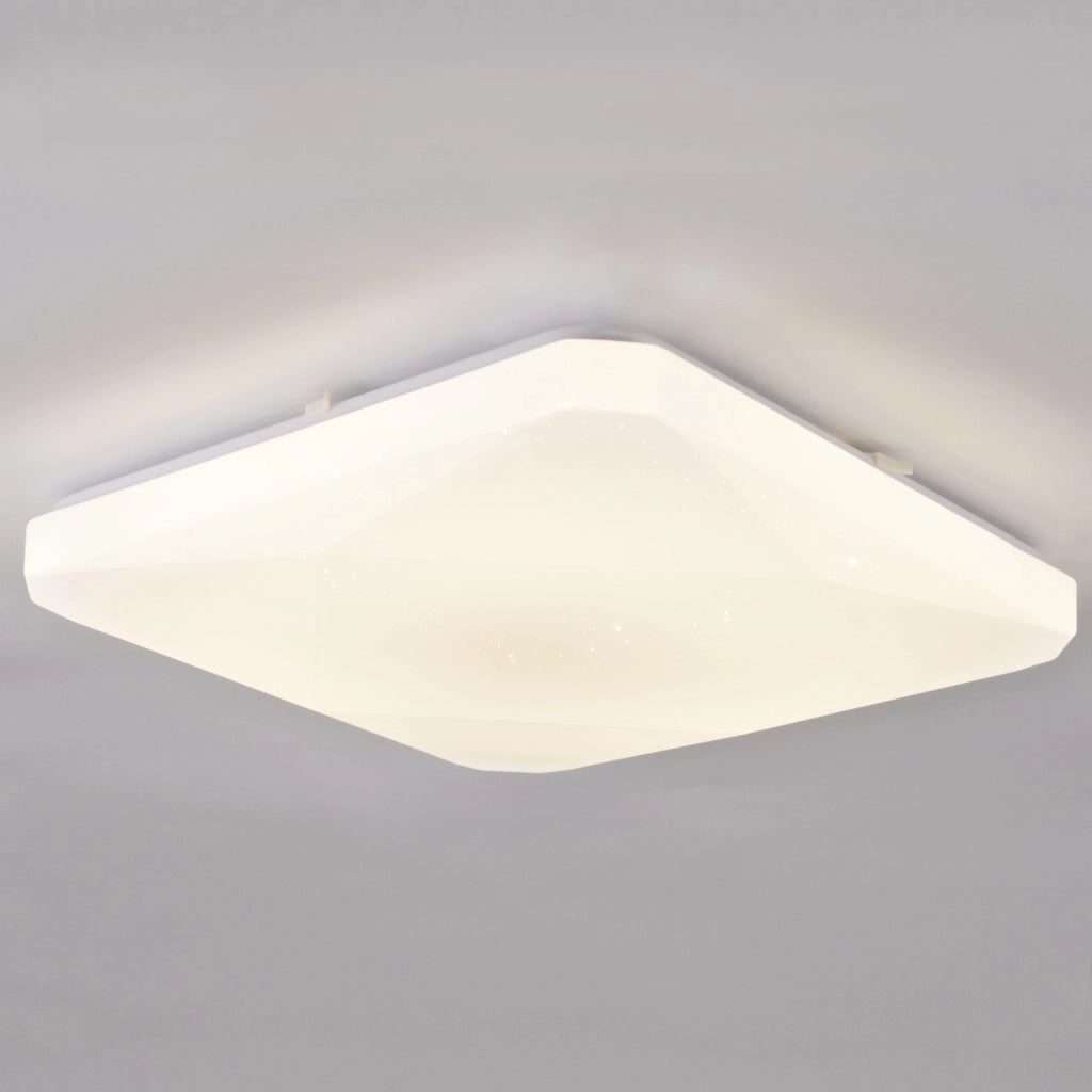 Plafoniera LED Polux Kastor 72W 43x43cm CCT telecomando