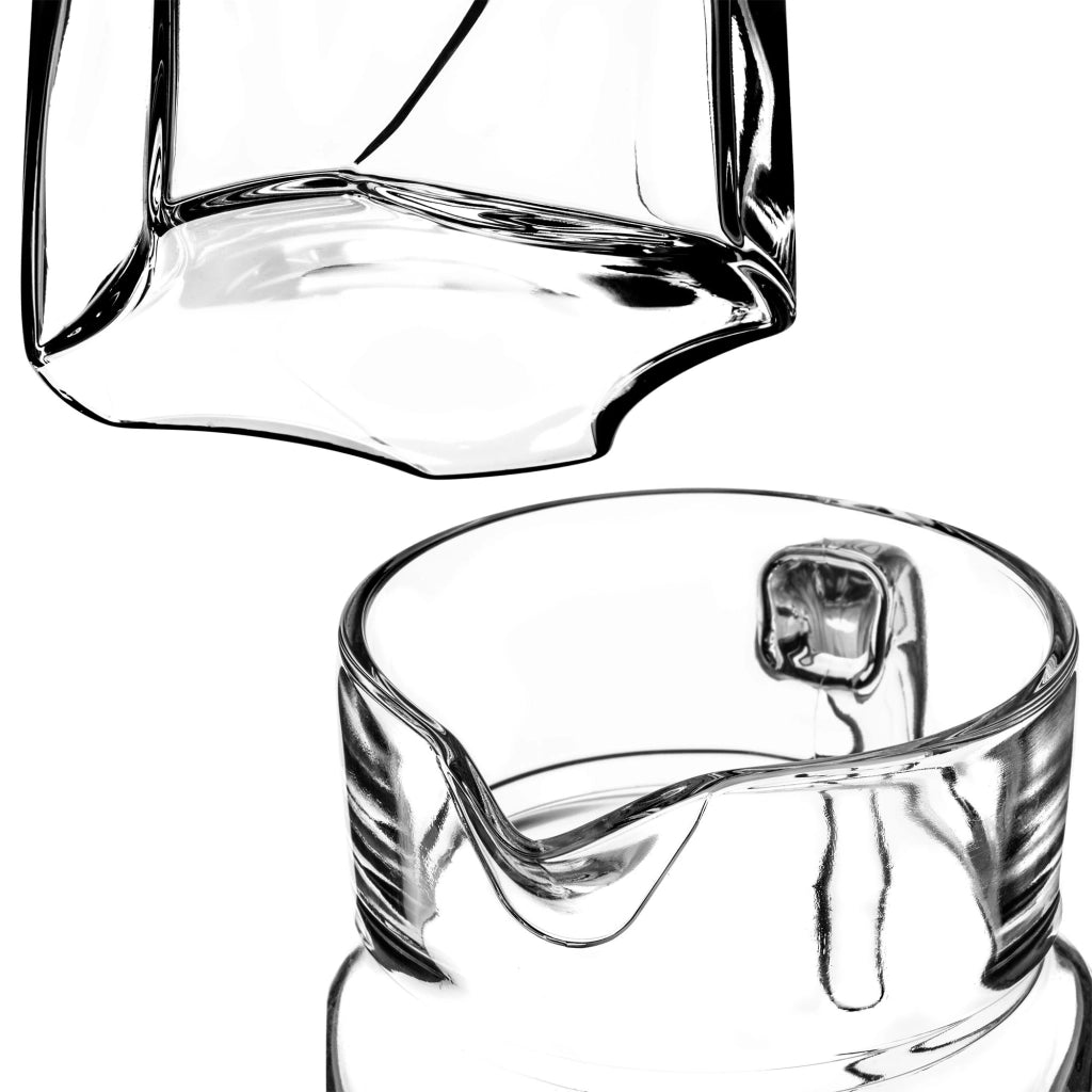 Caraffa in vetro KADAX per bevande, acqua, succhi di frutta, limonata, 1,7 l