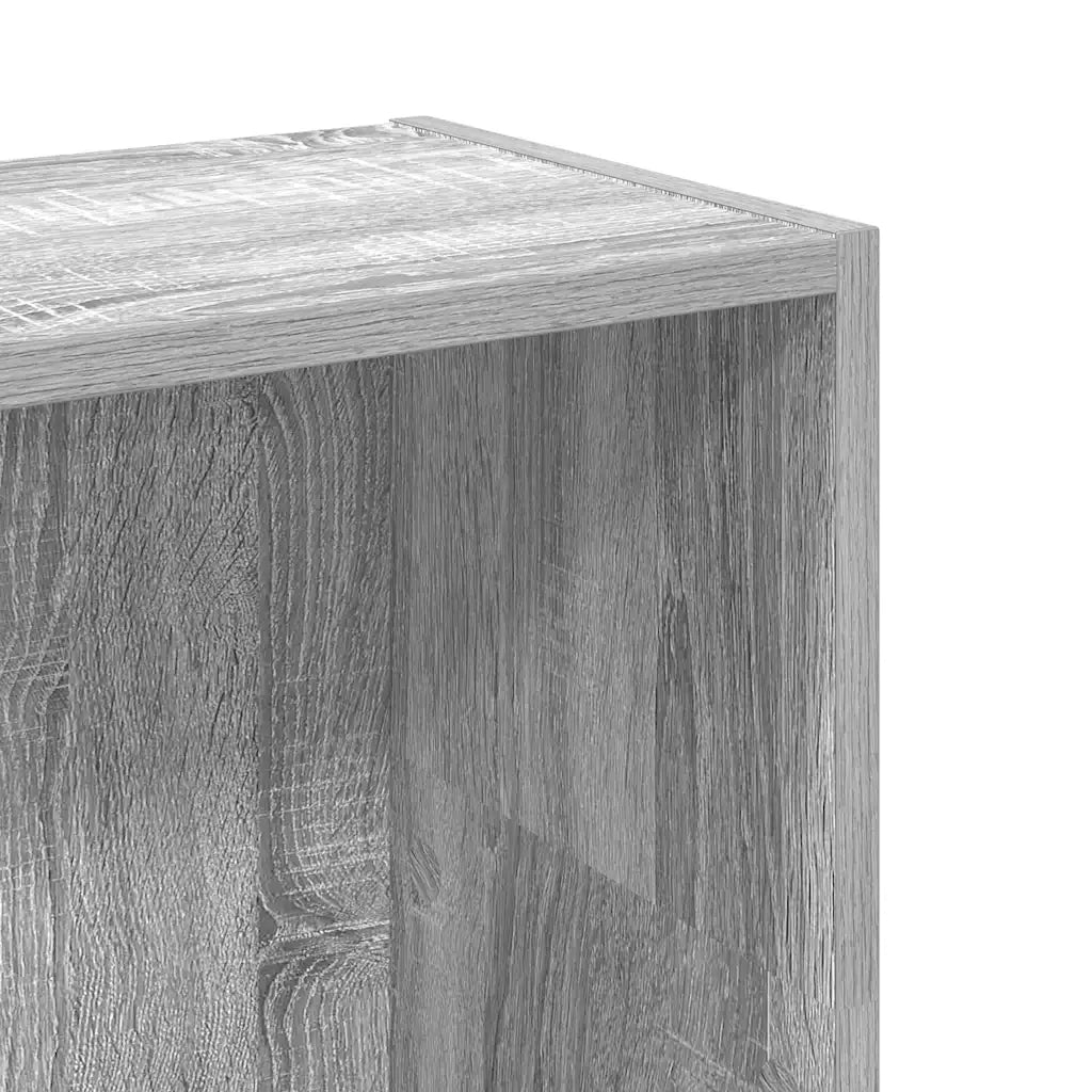 Libreria Grigio Sonoma 80x24x109 cm in Legno Multistrato 857840