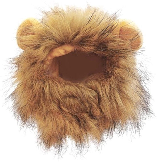 Cappello leonino per cani e gatti piccoli - Cappello per animali domestici - Accessorio divertente per animali