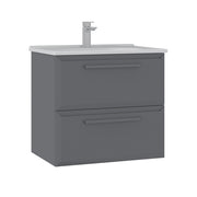 Mobile lavabo "Nuvola 65 v2" - 65 x 50 x 62 cm - Grigio