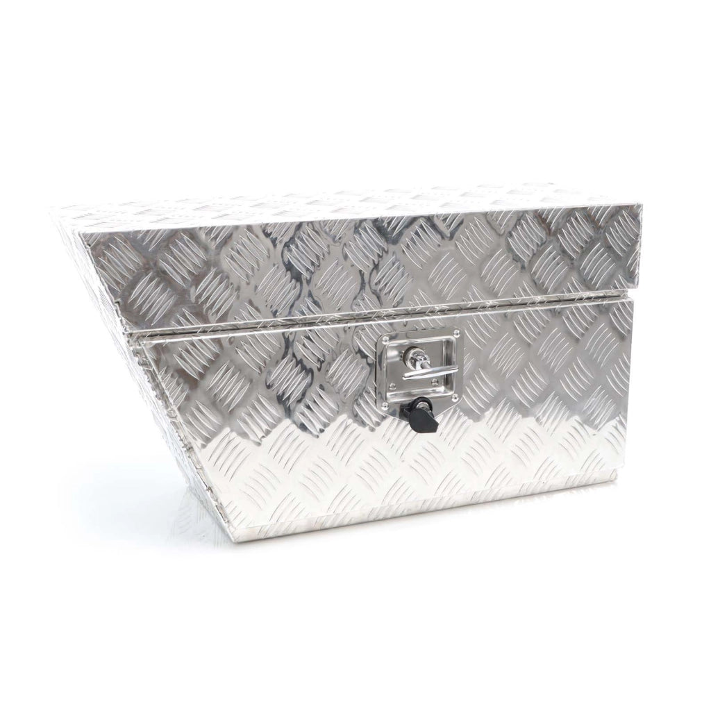 Cassetta porta attrezzi camion lato sinistro, alluminio 75x25x40cm max 60 l Gavone sottoscocca