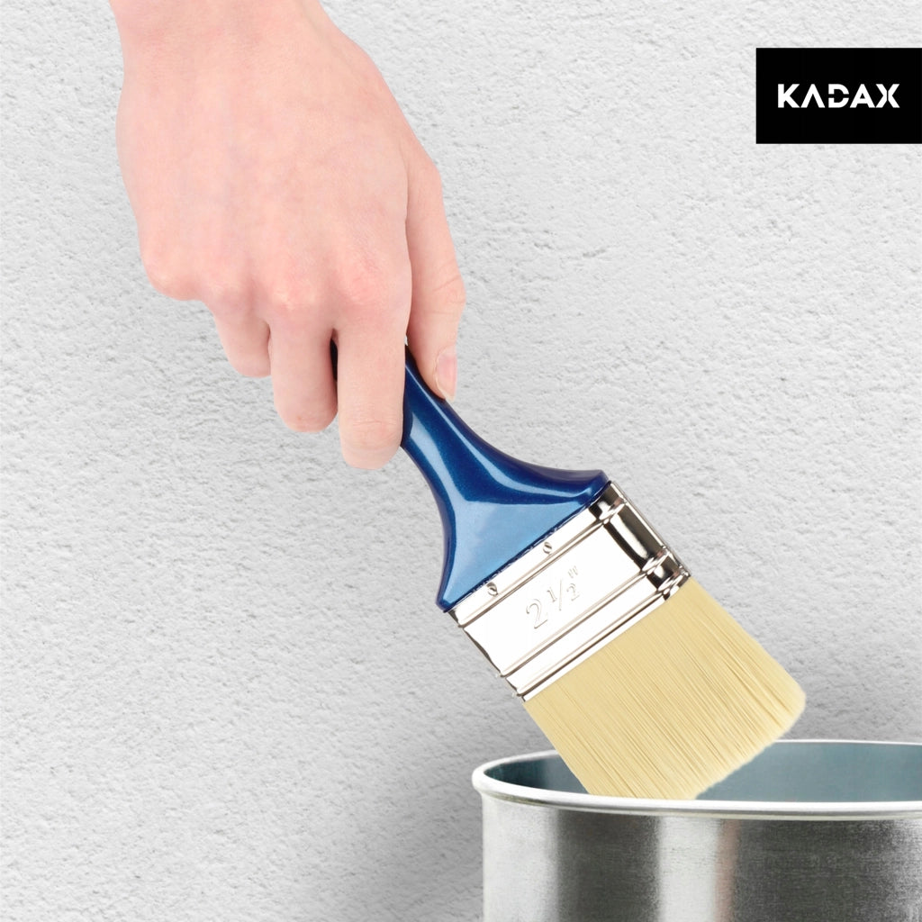 Pennello universale piatto dritto KADAX per pittura inglese, prodotto per la lucidatura, 65 mm