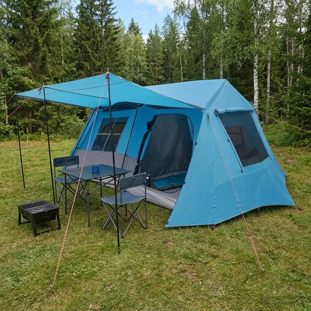 Tenda a tunnel Blu 400 x 278 x 182 cm