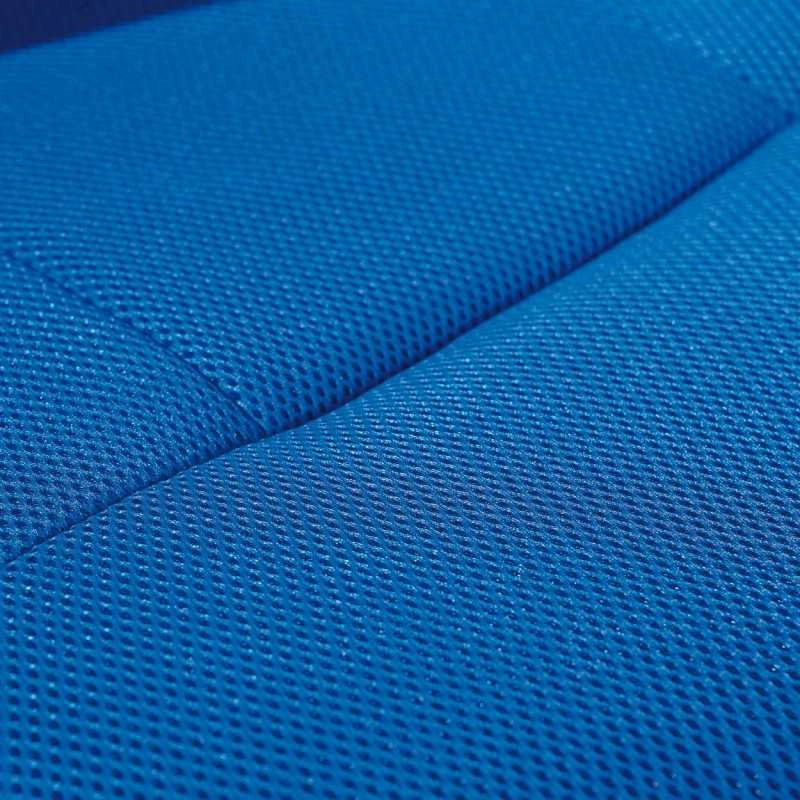 Sedia ufficio Blu Inter Link con ruote regolabile in altezza Dim. 43x56x88-98h
