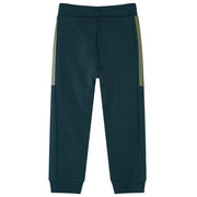 Pantaloni Tuta per Bambini con Coulisse Verde Muschio 140 13423