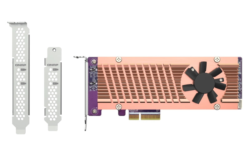 Qnap qm2-2p-344a scheda di interfaccia e adattatore interno m.2