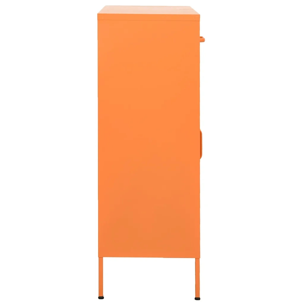 Armadietto Arancione 80x35x101,5 cm in Acciaio cod mxl 40777