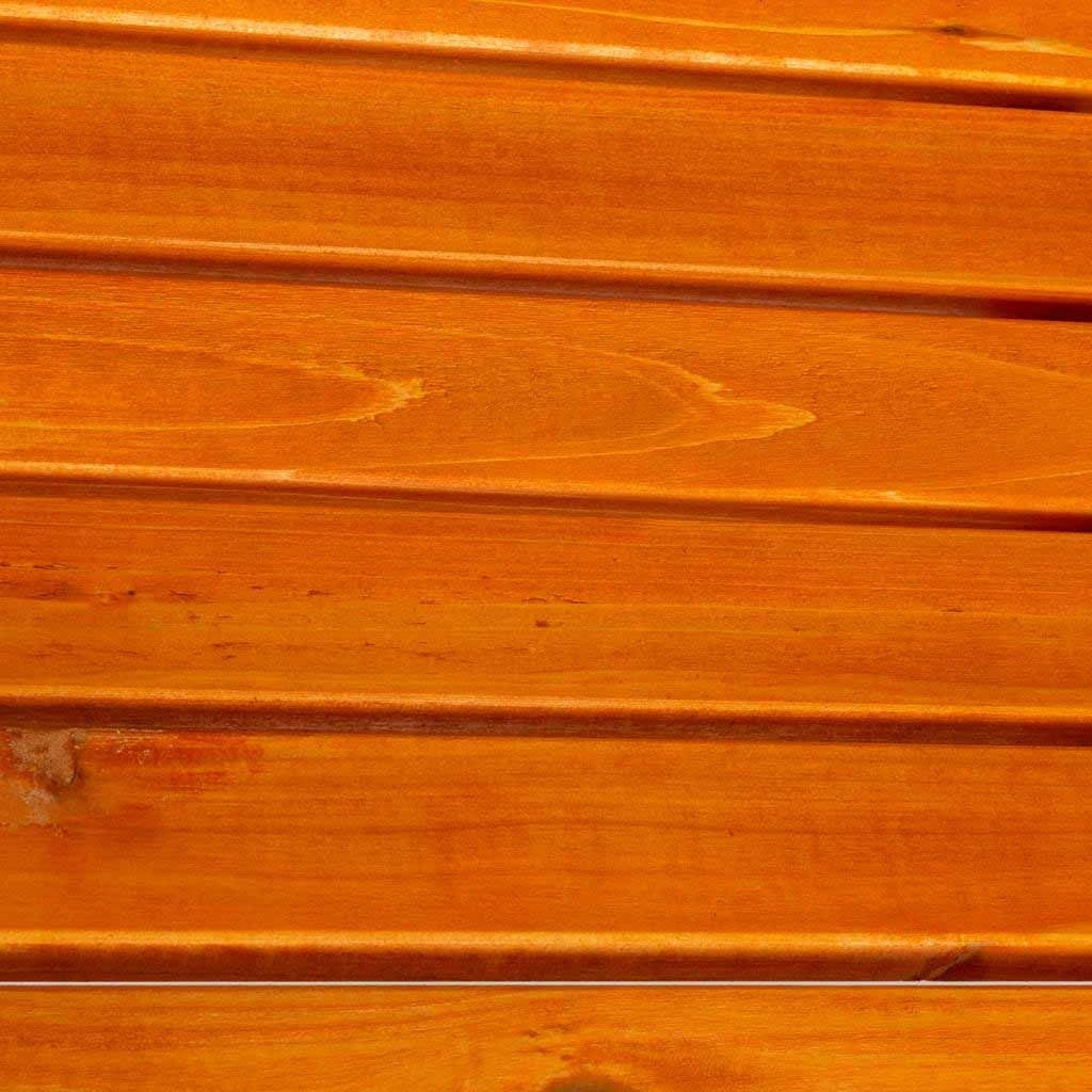 Sgabello in legno arancione 120x60x90h