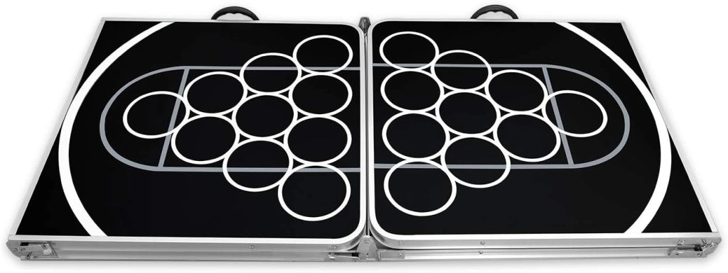Beer Pong - Set di 100 tazze e 5 palline per giochi di bere, giochi di festa, giochi di lancio e giochi classici