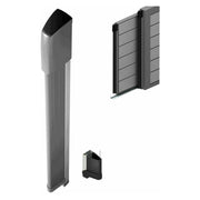 COSTA DI SICUREZZA GOMMA GRIGIO GREY A FILO 200 CM 2MT MECCANICA BORDO SENSIBILE